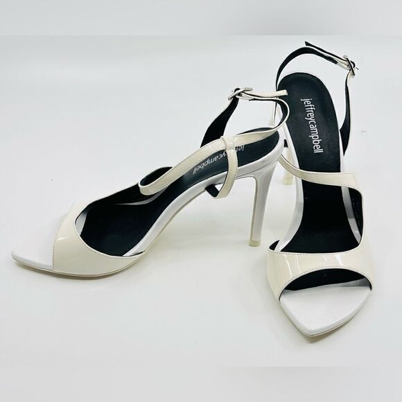 Jeffrey Campbell Shoes - Jeffrey Campbell NOMINAL White Strappy Sandal BNWOT
